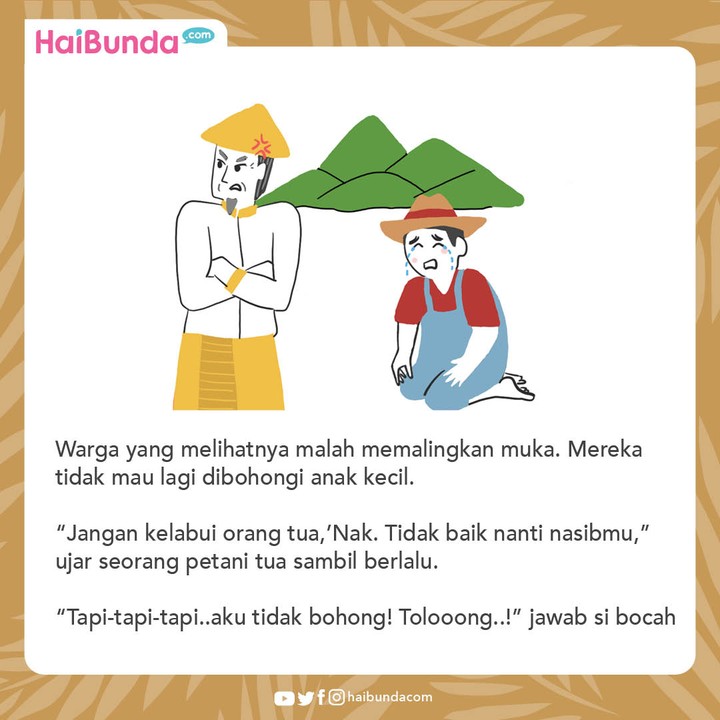 Dongeng Nusantara Serigala dan Bocah Penggembala
