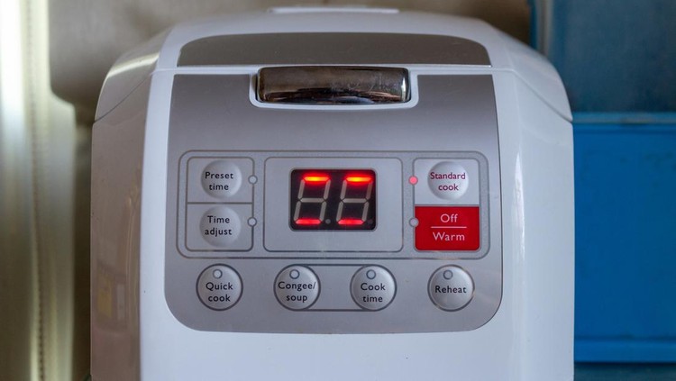 Ilustrasi Rekomendasi Rice Cooker Digital rice cooker technology food electic stainless.