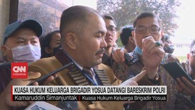 VIDEO: Kuasa Hukum Keluarga Brigadir Yosua Datangi Bareskrim Polri