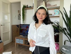 Nanda Gita Eks Aktris FTV Ikut Aksi Demo di Belanda, Dukung Tuntutan 17+8