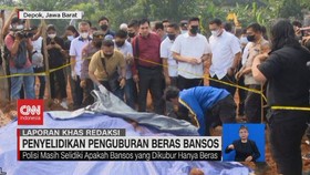 VIDEO: Penyelidikan Penguburan Beras Bansos