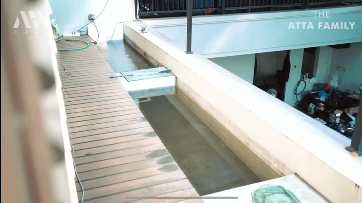 Rumah Atta Halilintar Kebanjiran