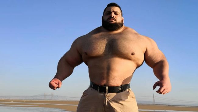 Hulk Iran: Dituduh Tubuh Palsu hingga Siap Melawan ISIS Nama Hulk Iran ramai diperbincangkan di media sosial belakangan ini. Dia memiliki nama asli Sajad Gharibi.