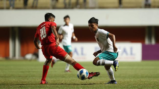 Timnas Indonesia U-16 akan bermain lebih sabar saat bentrok dengan Myanmar dalam pertandingan semifinal Piala AFF U-16 2022, Rabu (10/8).