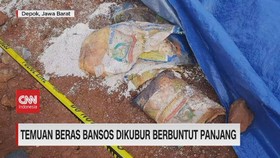 VIDEO: Temuan Beras Bansos Dikubur Berbuntut Panjang