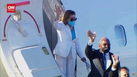 VIDEO: Nancy Pelosi Akhiri Kunjungan Taiwan usai Picu Kemarahan China