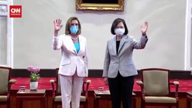 VIDEO: Momen Presiden Taiwan Temu Pelosi sampai Buat China Marah