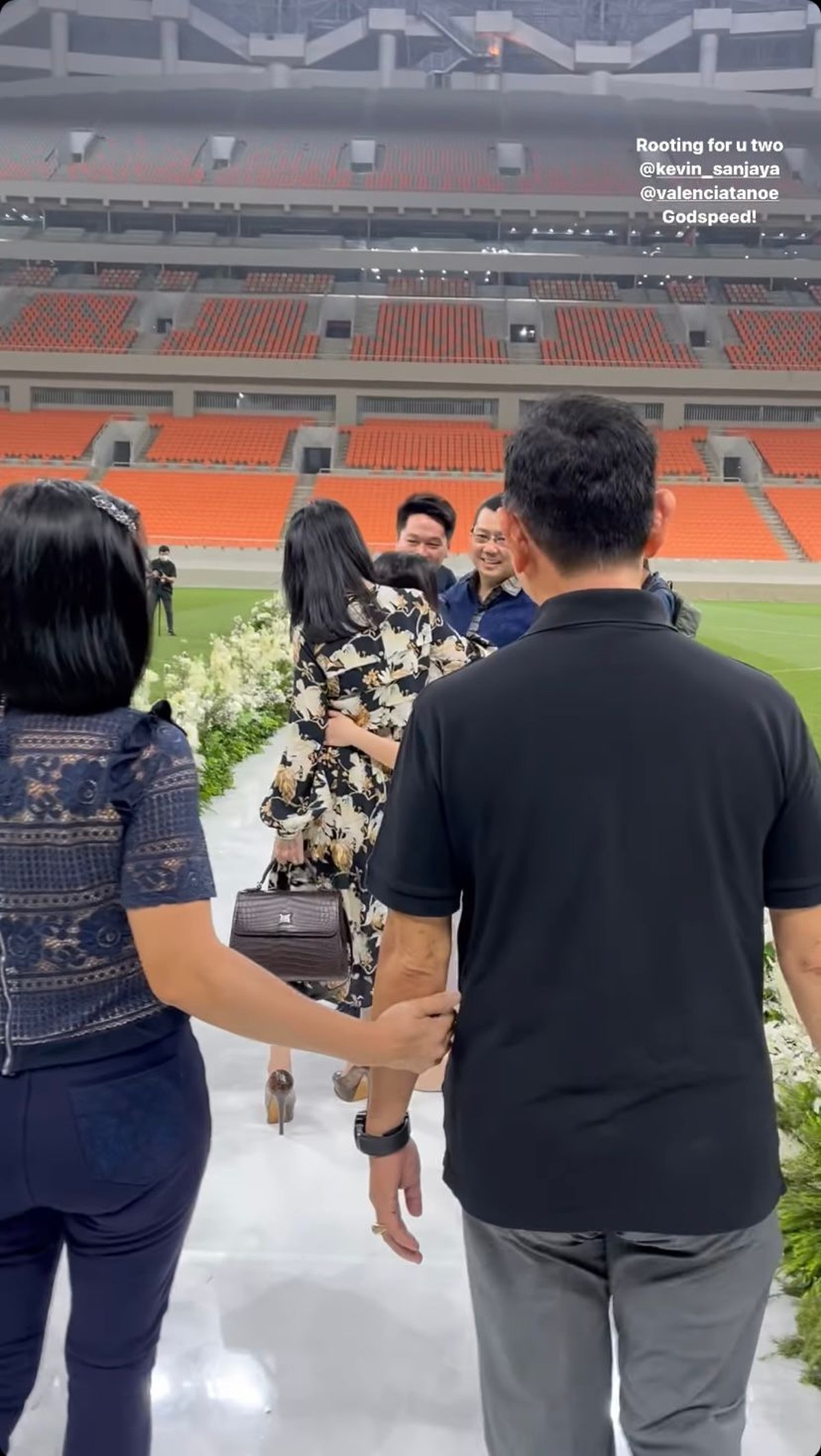 Valencia Tanoe dan Kevin Sanjaya
