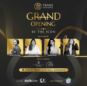 Diskon Spesial di Grand Opening Trans Icon Mall Surabaya