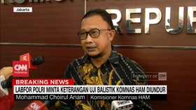 VIDEO: Labfor Polri Minta Keterangan Uji Balistik Komnas HAM Diundur