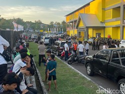 Terdampak Banjir, Polisi Siapkan Jalur Alternatif ke Stadion BJ Habibie
