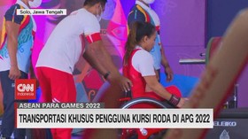 VIDEO: Transportasi Khusus Pengguna Kursi Roda di APG 2022