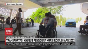 VIDEO: Transportasi Khusus Pengguna Kursi Roda di APG 2022