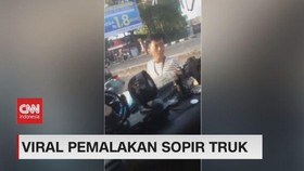 VIDEO: Viral Pemalakan Sopir Truk, Pelaku Ditangkap