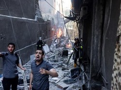 Israel Serang Gaza, 8 Orang Termasuk Komandan Jihad Palestina Tewas