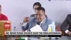 VIDEO: JNE: Beras Rusak Dikubur Agar Tak Disalahgunakan