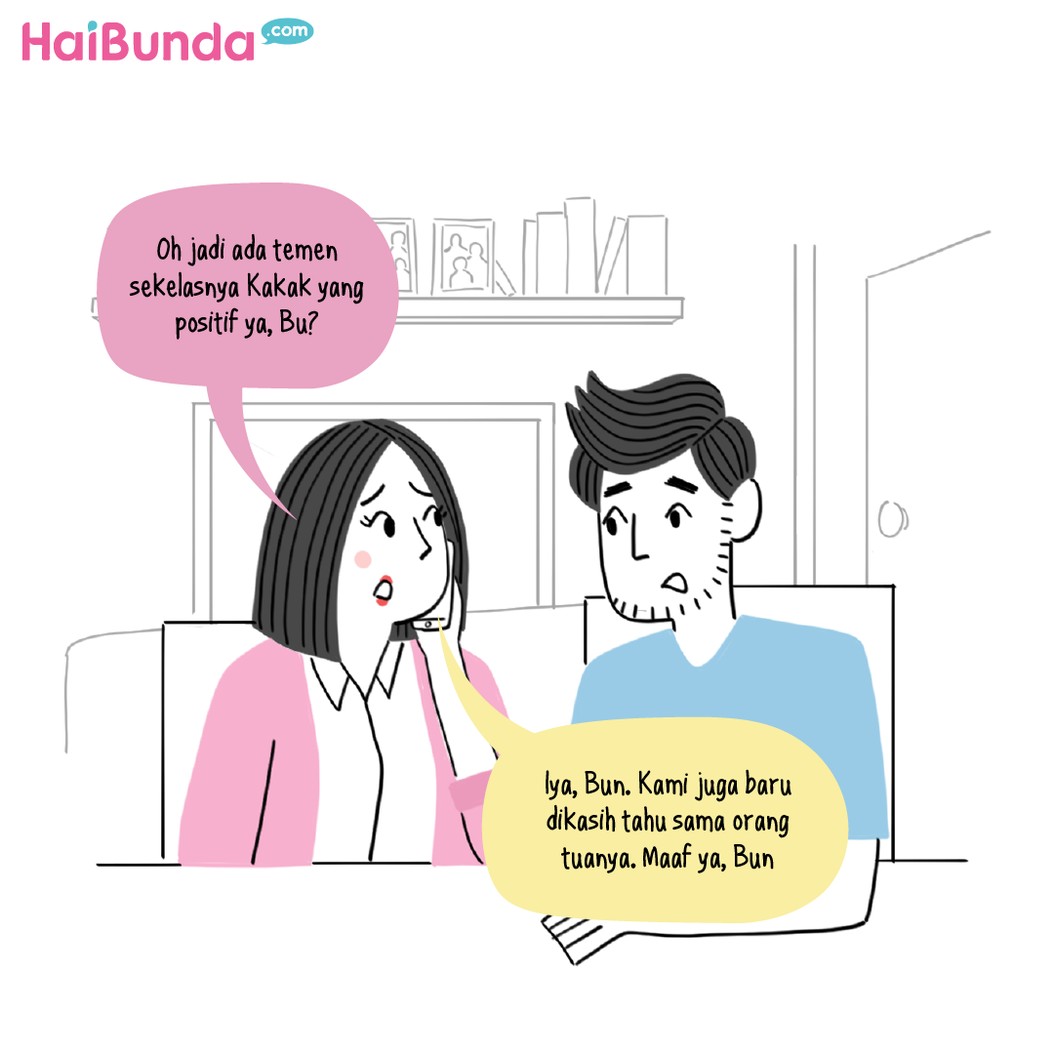 Komik Ketularan Temen Sekelas