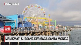 VIDEO: Menikmati Suasana Dermaga Santa Monica
