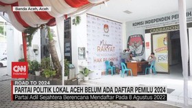 VIDEO: Partai Politik Lokal Aceh Belum Ada Daftar Pemilu 2024