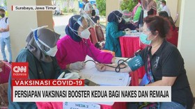 VIDEO: Persiapan Vaksinasi Booster Kedua Bagi Nakes & Remaja