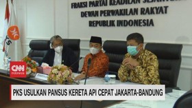 VIDEO: PKS Usulkan Pansus Kereta Api Cepat Jakarta-Bandung