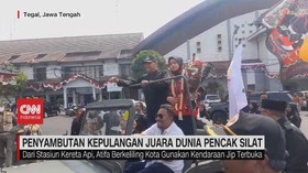 VIDEO: Penyambutan Kepulangan Juara Dunia Pencak Silat