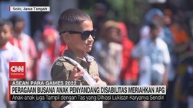 VIDEO: Peragaan Busana Anak Penyandang Disabilitas Meriahkan APG