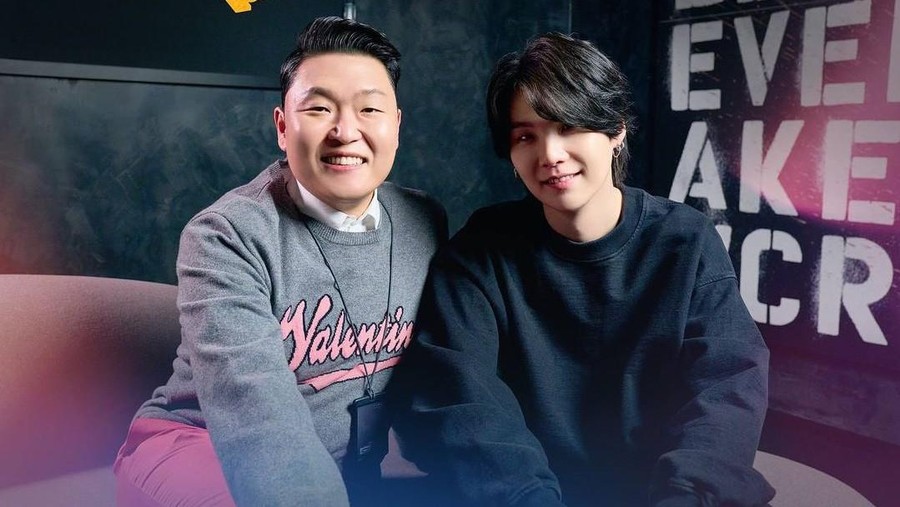 Psy dan Suga BTS