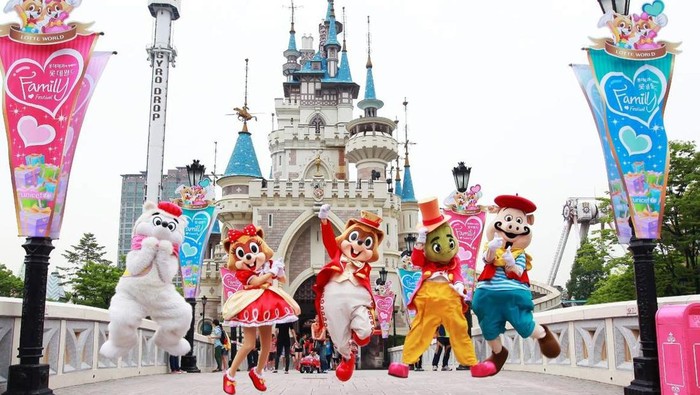 Wajib Mampir! Berikut Theme Park Populer di Korea yang Seru dan Menyenangkan