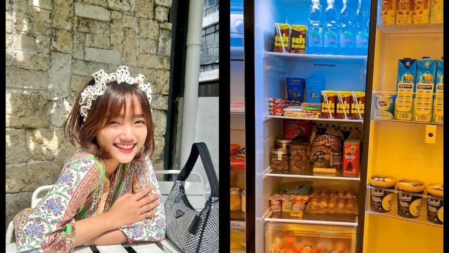 Fuji Pamer Momen Isi Kulkas&comma; Netizen 'Salfok' Ada Segunung Kinder Joy