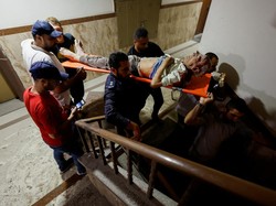 Puluhan Warga Palestina Tewas dalam Serangan Israel, Ratusan Terluka