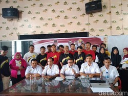 Kelompok Pemuda di Medan Deklarasi Dukung Prabowo Presiden