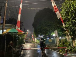 Gerbang Kompleks Rumah Pribadi Ferdy Sambo Dijaga Ketat Malam Ini