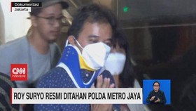 VIDEO: Roy Suryo Resmi Ditahan Polda Metro Jaya