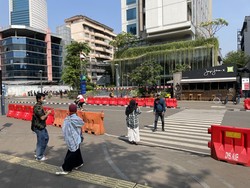 Lokasi Citayam Fashion Week Dukuh Atas Sepi Pagi Ini