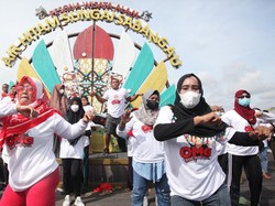 Relawan Ganjar Pranowo di Kalteng Gelar Festival Rakyat Sehat