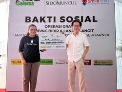 40 Pasien Bibir Sumbing Dapat Operasi Gratis dari Sido Muncul
