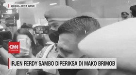 VIDEO: Ferdy Sambo Diperiksa di Mako Brimob Polri