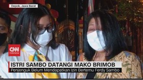 VIDEO: Istri Sambo Datangi Mako Brimob