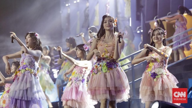 Konser JKT48 di Mal Tentrem Semarang Jawa Tengah tidak memiliki izin dan melebihi kapasitas yang dijanjikan.