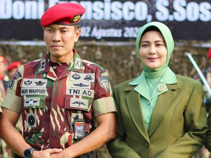 Jadi Istri Perwira TNI Dinyinyiri, Respons Juliana Moechtar Adem Banget