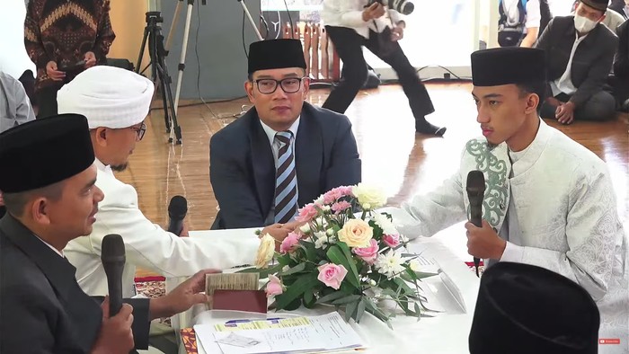 Pernikahan Putri Aa Gym dengan Ahmad
