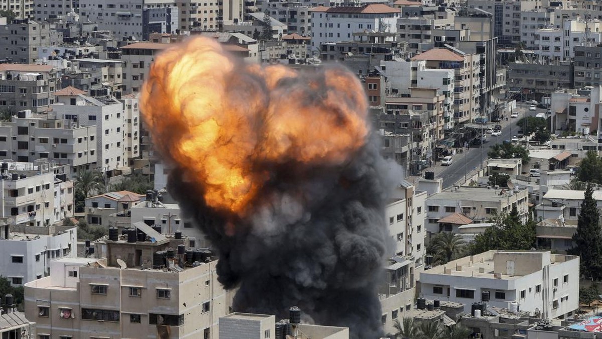 FOTO: Israel Bombardir Gaza, 29 Tewas Termasuk 6 Anak