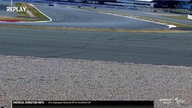 VIDEO: Detik-detik Kecelakaan Horor Espargaro di MotoGP Inggris