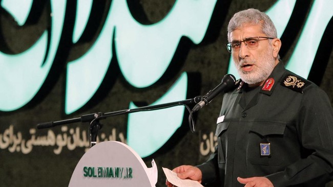 Korps Garda Revolusi Islam Iran mengonfirmasi wakil komandan pasukan elitnya ikut tewas dalam serangan Israel yang membunuh pemimpin Hizbullah Hassan Nasrallah.