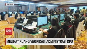 VIDEO: Melihat Ruang Verifikasi Administrasi KPU