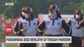 VIDEO: Paskibraka 2022 Berlatih Di Tengah Pandemi