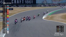 VIDEO: Highlights Moto2 Inggris, Dramatis Hingga Finis