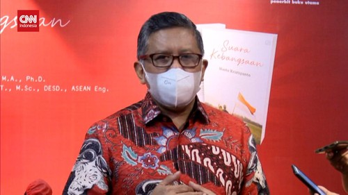 VIDEO: Hasto Soal Jokowi-Ganjar-Erick di Solo: Itu Bukan Hal Spesial