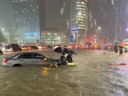 Korsel Banjir, Seoul dan Gangnam Jadi Trending di Twitter